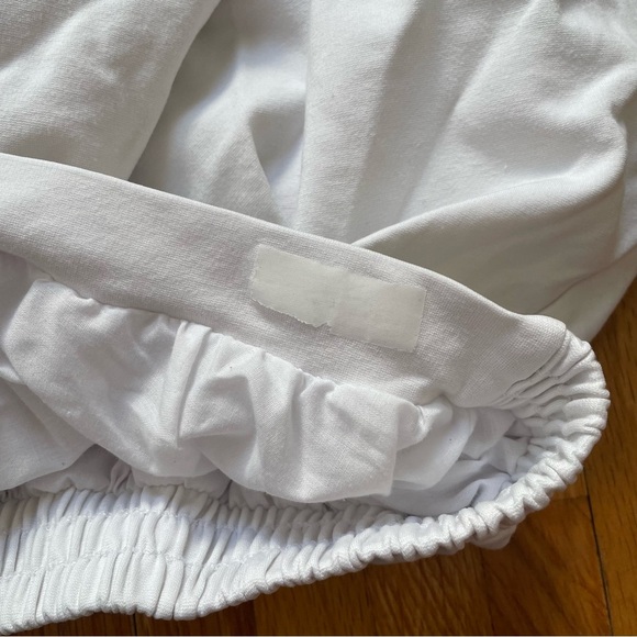 Teela Girls White Knee Length Flowy Skirt Size 16 - Picture 7 of 9